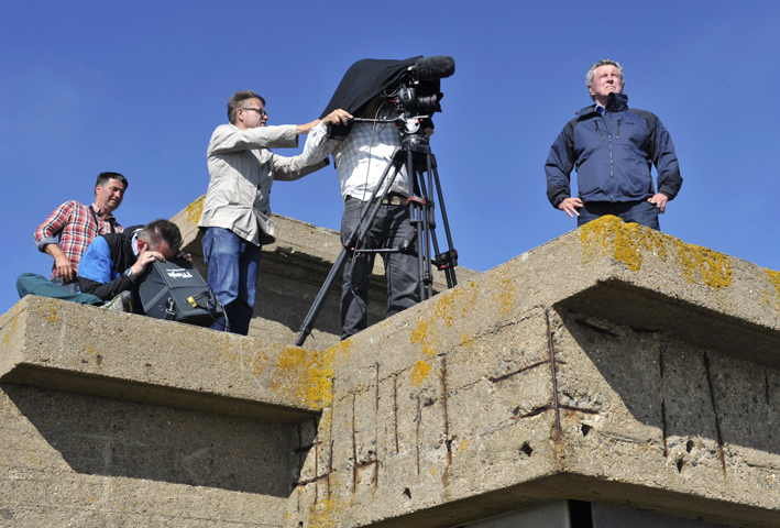 ZDF History dreht mit John Nettles auf Jersey