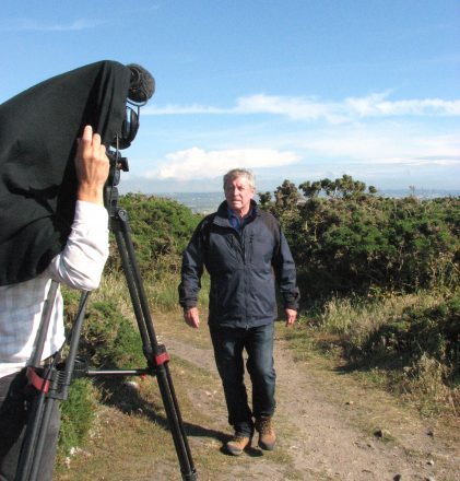 "Inspector Barnaby" beim Dreh für ZDF History auf Jersey