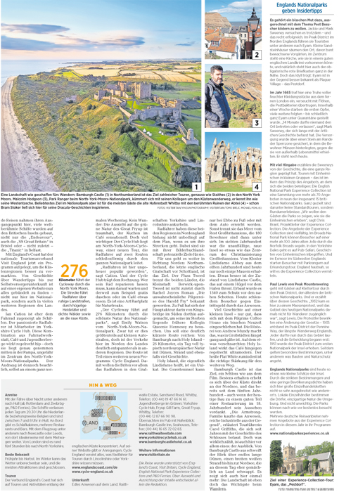 PR - England's Coast - diverse Medien