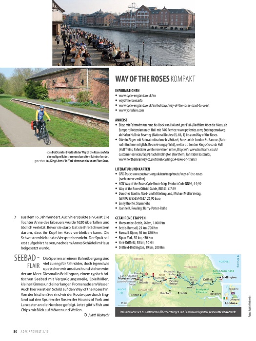 PR - Cycle England - Radwelt